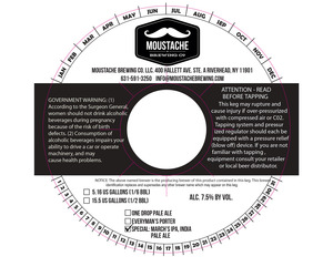 Moustache Brewing Co. March's IPA September 2015