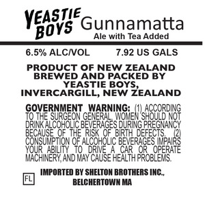 Yeastie Boys Gunnamatta September 2015