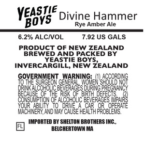 Yeastie Boys Divine Hammer September 2015