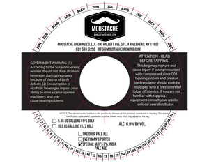 Moustache Brewing Co. May's IPA September 2015
