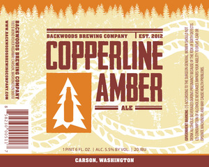 Copperline Amber Ale September 2015