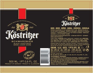 KÖstritzer Schwarzbier