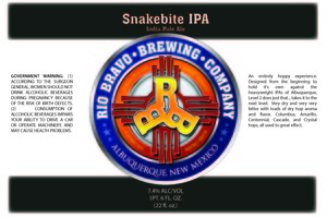 Snakebite Ipa September 2015