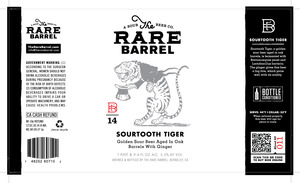 The Rare Barrel Sourtooth Tiger September 2015