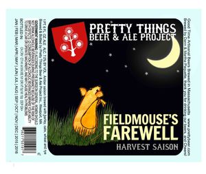 Pretty Things Beer And Ale Project Fieldmouse's Farewell