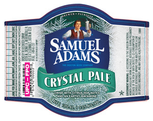 Samuel Adams Crystal Pale September 2015