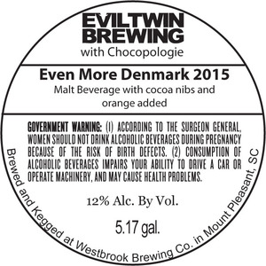 Evil Twin Brewing Even More Denmark 2015