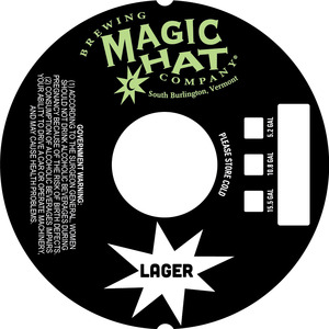 Magic Hat Lager September 2015