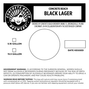 Concrete Beach Black Lager