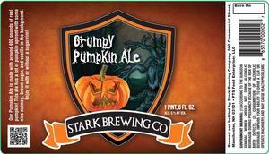 Stark Brewing Company Grumpy Pumpkin Ale September 2015