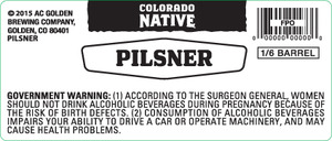 Colorado Native Pilsner