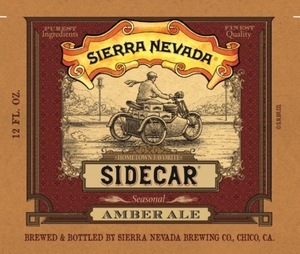 Sierra Nevada Sidecar Amber Ale September 2015