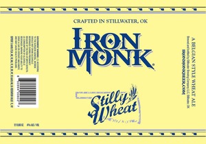 Iron Monk Stilly Wheat September 2015