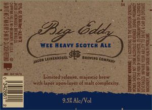 Big Eddy Wee Heavy Scotch Ale