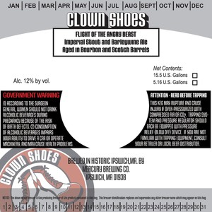 Clown Shoes Flight Of The Angry Beast September 2015