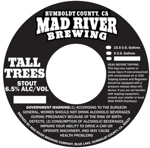 Mad River Brewing Company Tall Trees