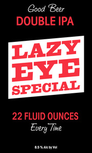 M Special Brewing Company Lazy Eye Special September 2015