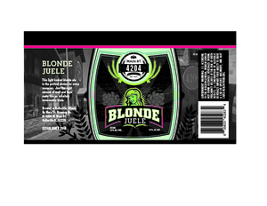 Main Street Brewing Co 4204 Blonde Juele September 2015
