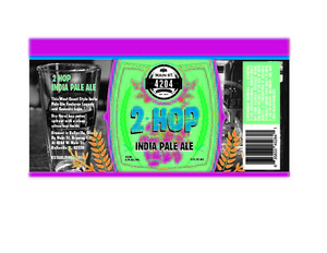 Main Street Brewing Co 4204 2 Hop IPA September 2015