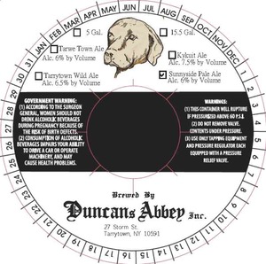 Sunnyside Pale Ale September 2015