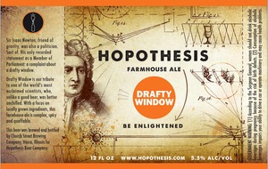 Hopothesis Beer Company Drafty Window September 2015