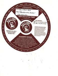 Ass Clown Brewing Company Black Black Gose
