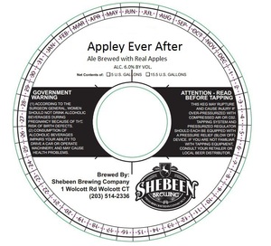 Shebeen Brewing Company Appley Ever After October 2015