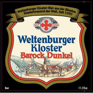 Klosterbrauerei Weltenburg Gmbh Barock Dunkel