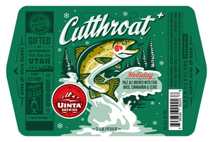 Uinta Brewing Company Cutthroat+ Holiday October 2015