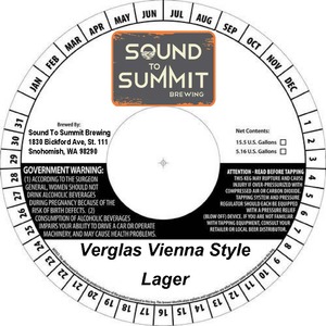 Verglas Vienna Style Lager September 2015