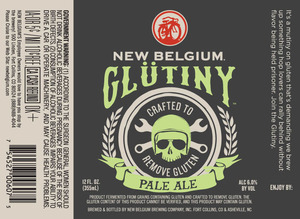 New Belgium Brewing Glutiny Pale Ale