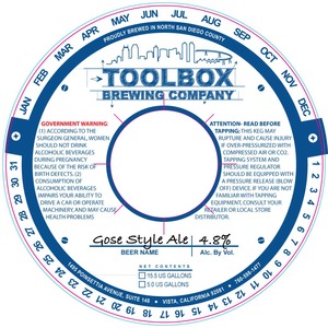 Toolbox Brewing Company September 2015