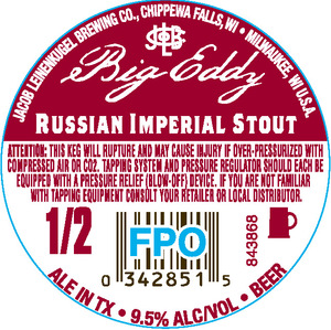 Big Eddy Russian Imperial Stout