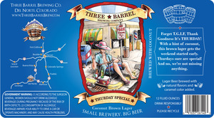 Three Barrel Brewing Co Thurday Special