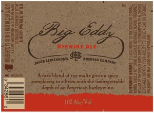 Big Eddy Ryewine Ale