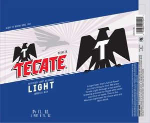 Tecate Light Bottle Can Beer