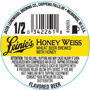 Leinenkugel's Honey Weiss October 2015