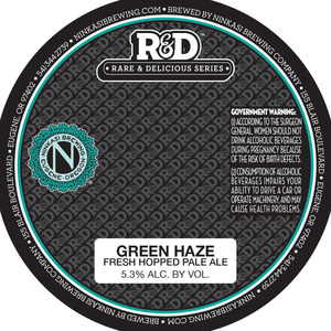 Ninkasi Brewing Company Green Haze