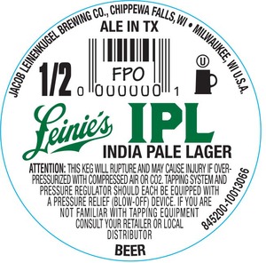 Leinenkugel's Ipl October 2015