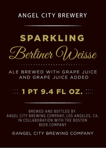 Angel City Sparkling Berliner Weisse