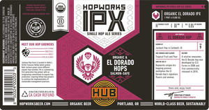 Hopworks Urban Brewery Ipx- El Dorado September 2015