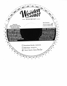 Wooden Robot Brewery Sour Sally Sour Red Ale September 2015