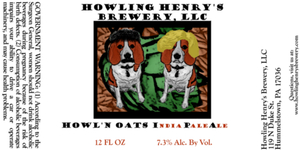 Howl'n Oats India Pale Ale September 2015