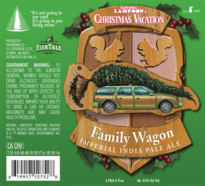 Fish Tale Ales Family Wagon Imperial India Pale Ale