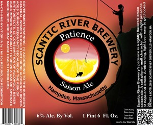 Scantic River Brewery, LLC Saison Patience