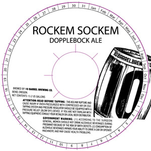 10 Barrel Brewing Co. Rockem Sockem September 2015