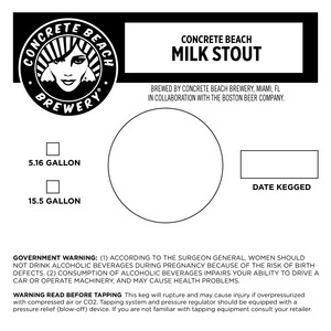 Concrete Beach Milk Stout