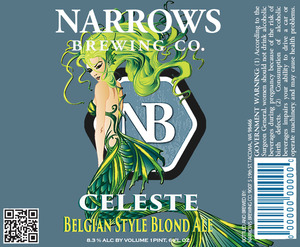 Celeste Belgian Style Blond Ale October 2015