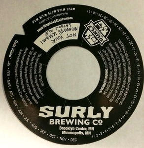 Surly Brewing Not Your Mommy's Umami Saison Ale
