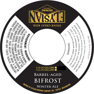 Elysian Brewing Company Barrel Aged Bifrost